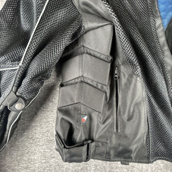 JOE ROCKET Phoenix Mesh Moto Jacket Mens Sz XL Lightweight Textile Back Plate - Picture 9 of 15